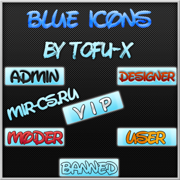 Blue Icons