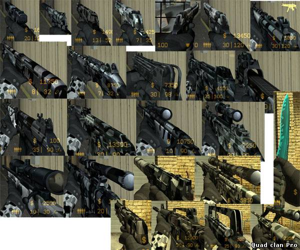 Weapon Packs [Arctic Weapon Camo]