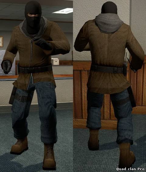 Скин для Arctic -Realistic Casual Terrorist