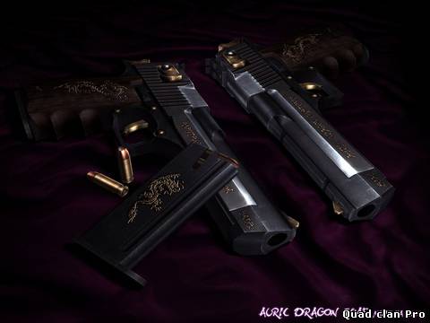 Скин оружия для Desert Eagle -Auric Dragon