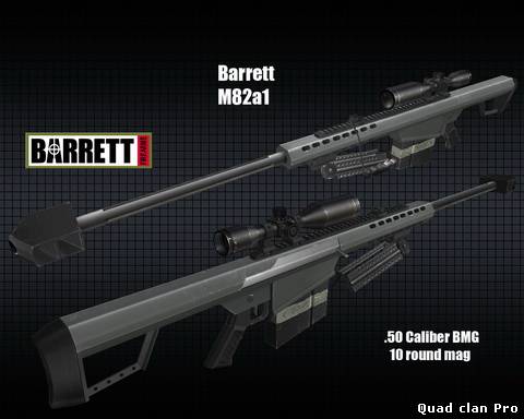 Скин оружия для AWP -Barrett M82a1