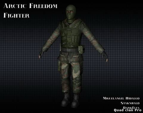 Скин для Arctic -Freedom Fighter Arctic