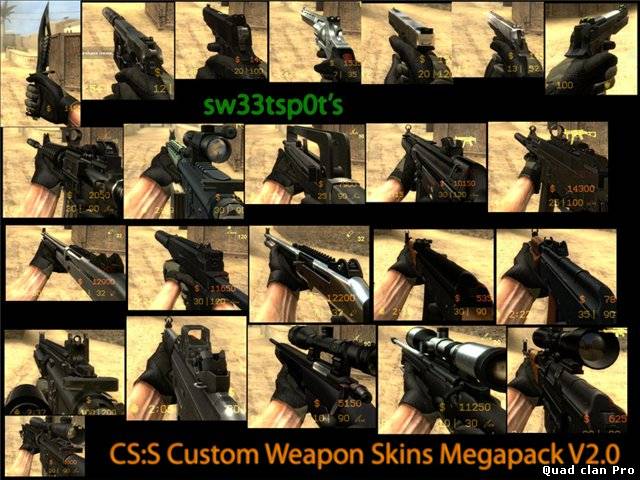 Weapon Skins Megapack v2.0