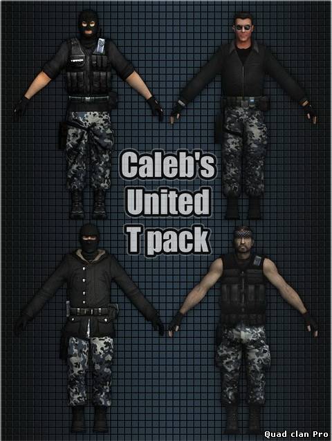 Групповой скин Т -Caleb's united T pack