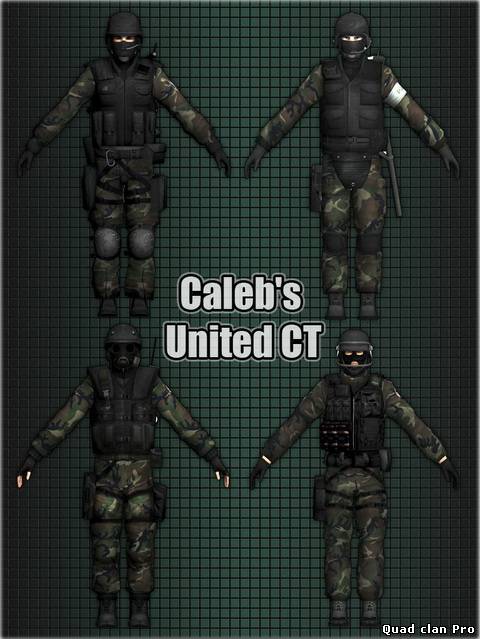 Групповой скин СТ -Caleb's united CT pack